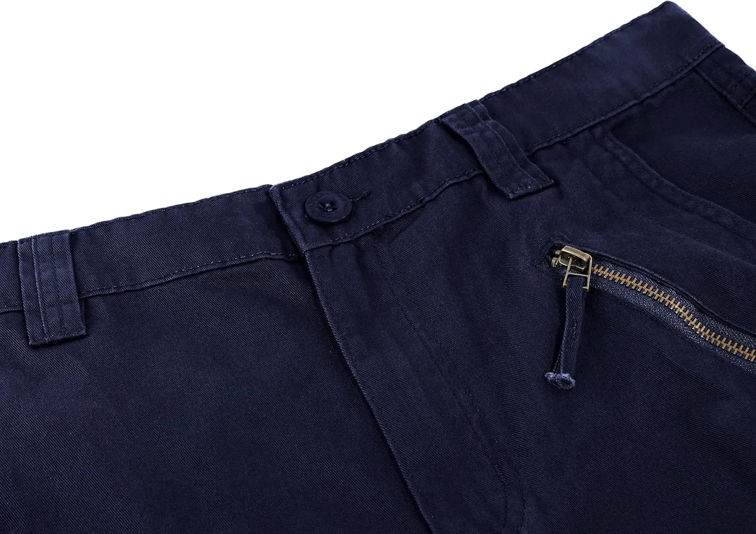 utcoco Mens Loose Multi-Pockets Cotton Twill Cargo Military Pants Outdoor Work Trousers