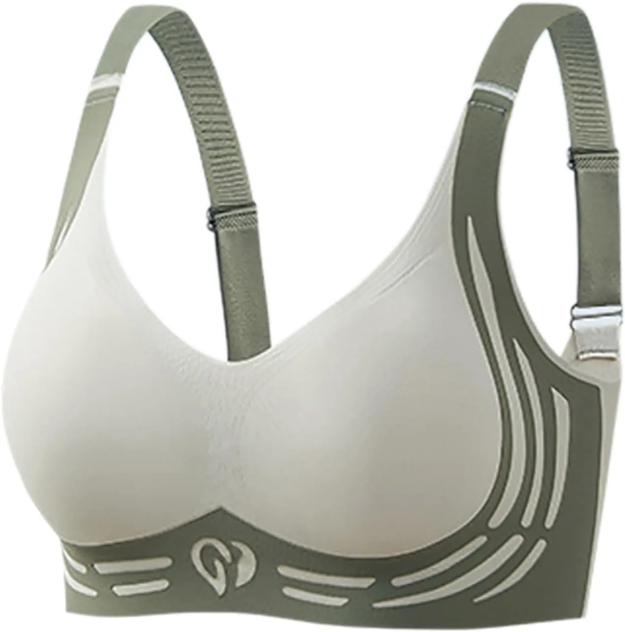 Wireless Push-up Bra, Super Gather Bra Wireless Push-up Bra, Wireless Bras with Support and Lift, Anti Sagging Bras