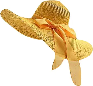 Women Colorful Big Brim Straw Bow Hat Sun Floppy Wide Brim Hats Beach Cap