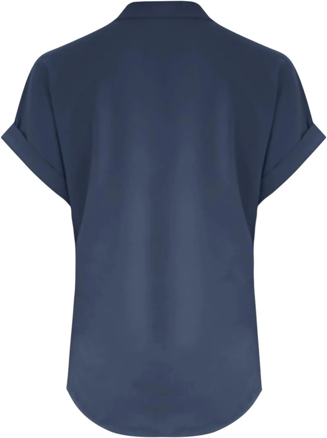 Women Cotton Linen Tees V Neck Tops Rolled Cuffed Short Sleeve Blouse Casual Loose Shirts 2025 Summer Fashion Clothes