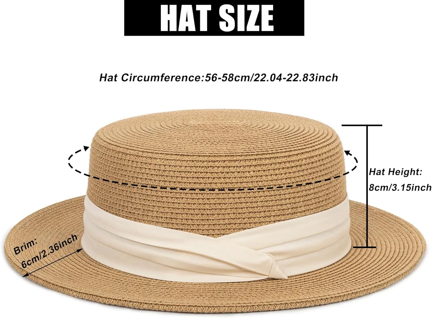 Womens Beach-Sun-Straw-Hat - Travel Wide Brim Fedora Straw Beach Hat Panama Summer Hat