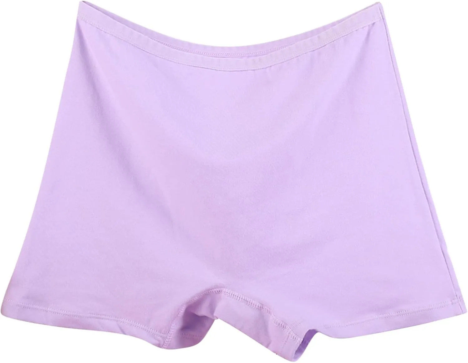 Women's Cotton Boyshort Underwear Casual High Waisted Ladies Soft Full Coverage Panties Stretchy Boxer Briefs