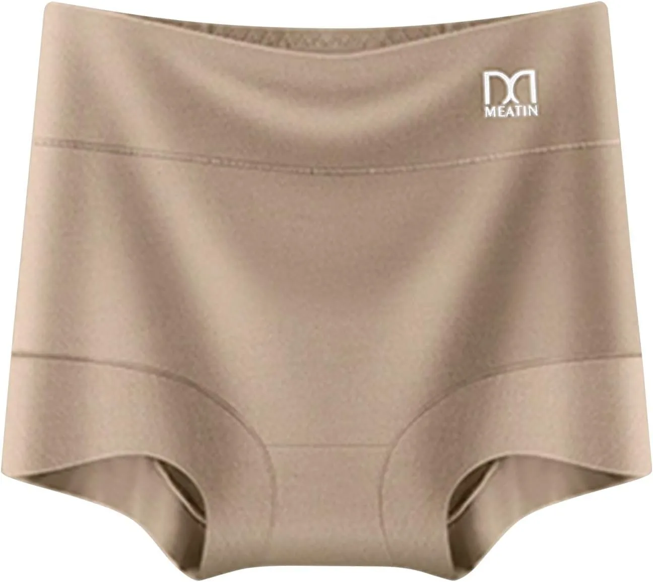 Womens Modal Seamless Underwear High Waist Tummy Control Stretch Panties Soft Breathable Full Coverage No Show Briefs