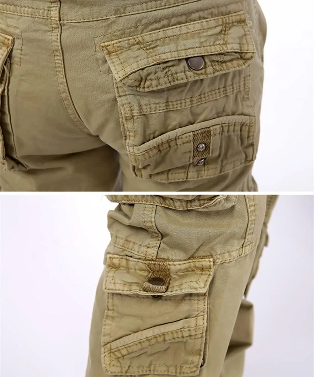 Women's Outdoor Work Trousers Tactical Pants Combat Trousers Cargo Pants with Multi-Pockets