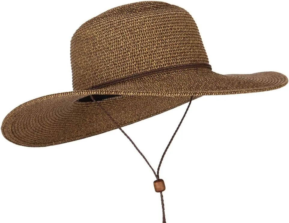 Women's Paper Straw Wide Brim Sun Hat