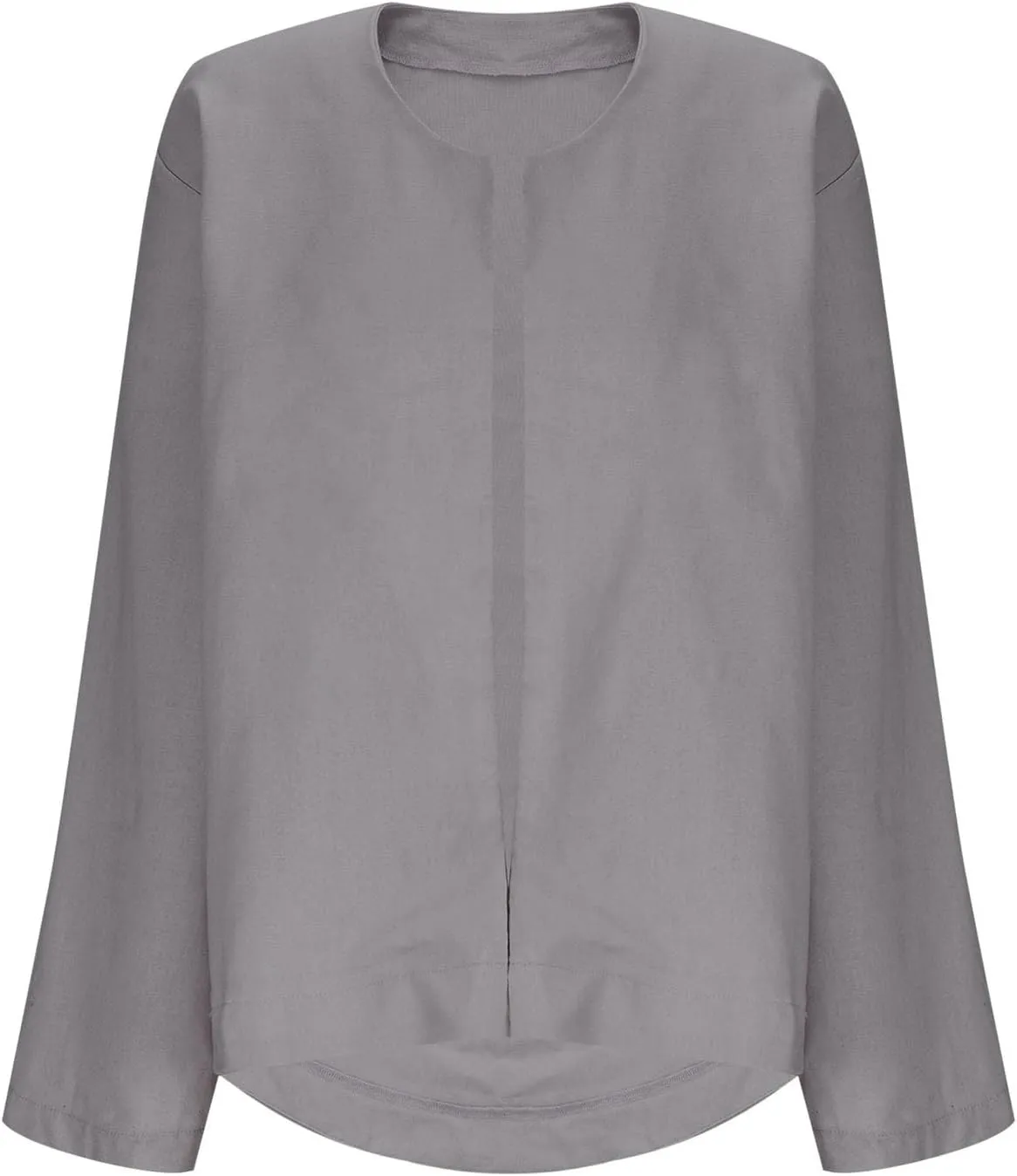 Womens Summer Cotton Linen Cardigans Lightweight Coverup Casual Loose Long Sleeve Open Front Shirt Tops Beach Cover Ups