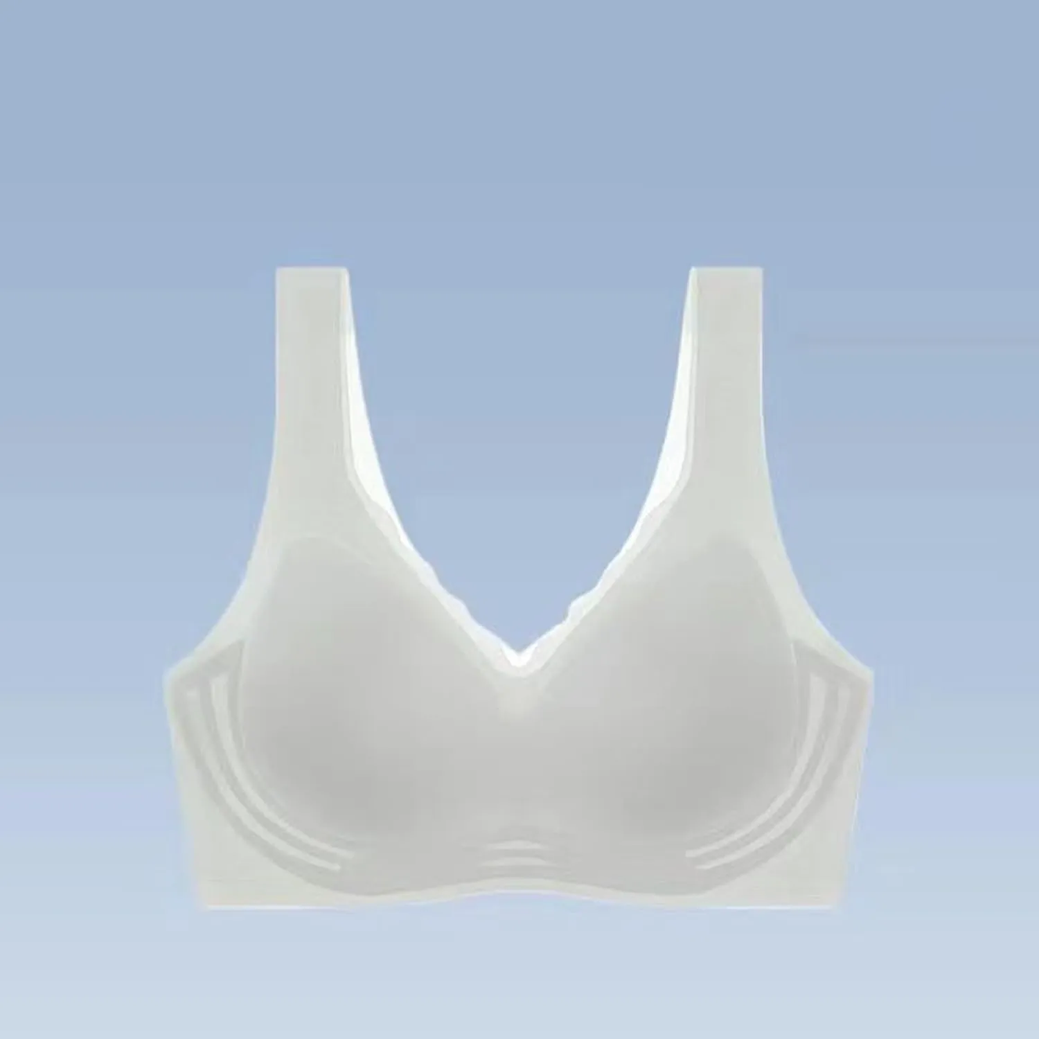 Womens Wireless Push Up Bra Comfort Seamless Super Gather Bra Advocatey Lifting Bras Anti Sagging Breasts for Older Women