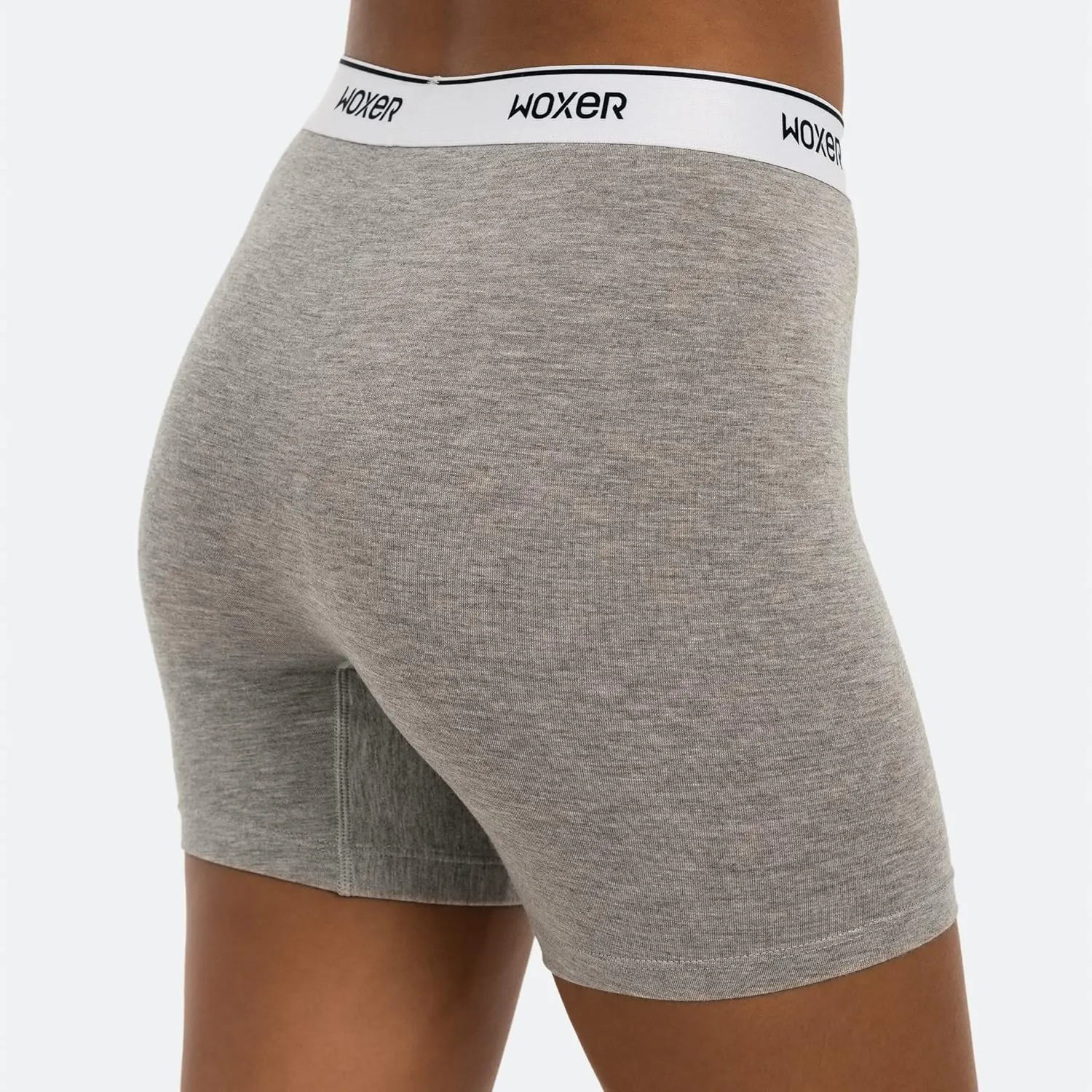 Woxer Womens Baller 5" High Waisted Boy Shorts Underwear - Boxers, Briefs