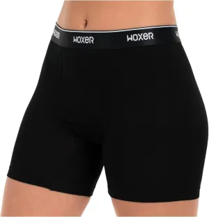 Woxer Womens Baller 5" High Waisted Boy Shorts Underwear - Boxers, Briefs