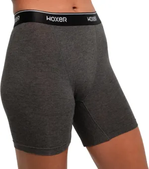 Woxer Womens Baller 5" High Waisted Boy Shorts Underwear - Boxers, Briefs