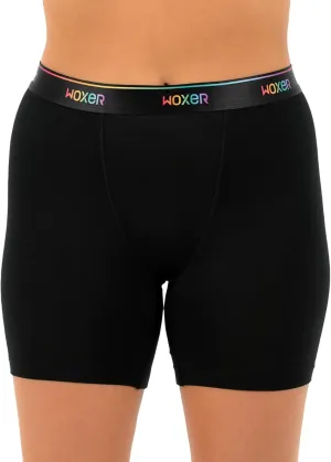 Woxer Womens Baller 5" High Waisted Boy Shorts Underwear - Boxers, Briefs