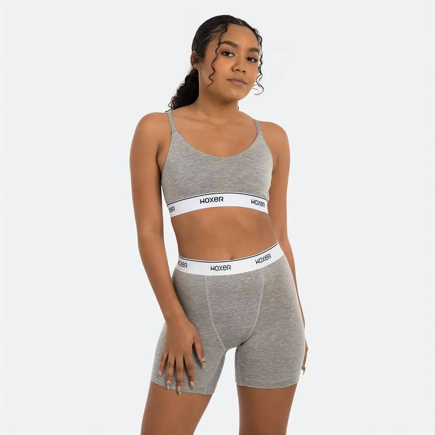 Woxer Womens Baller 5" High Waisted Boy Shorts Underwear - Boxers, Briefs