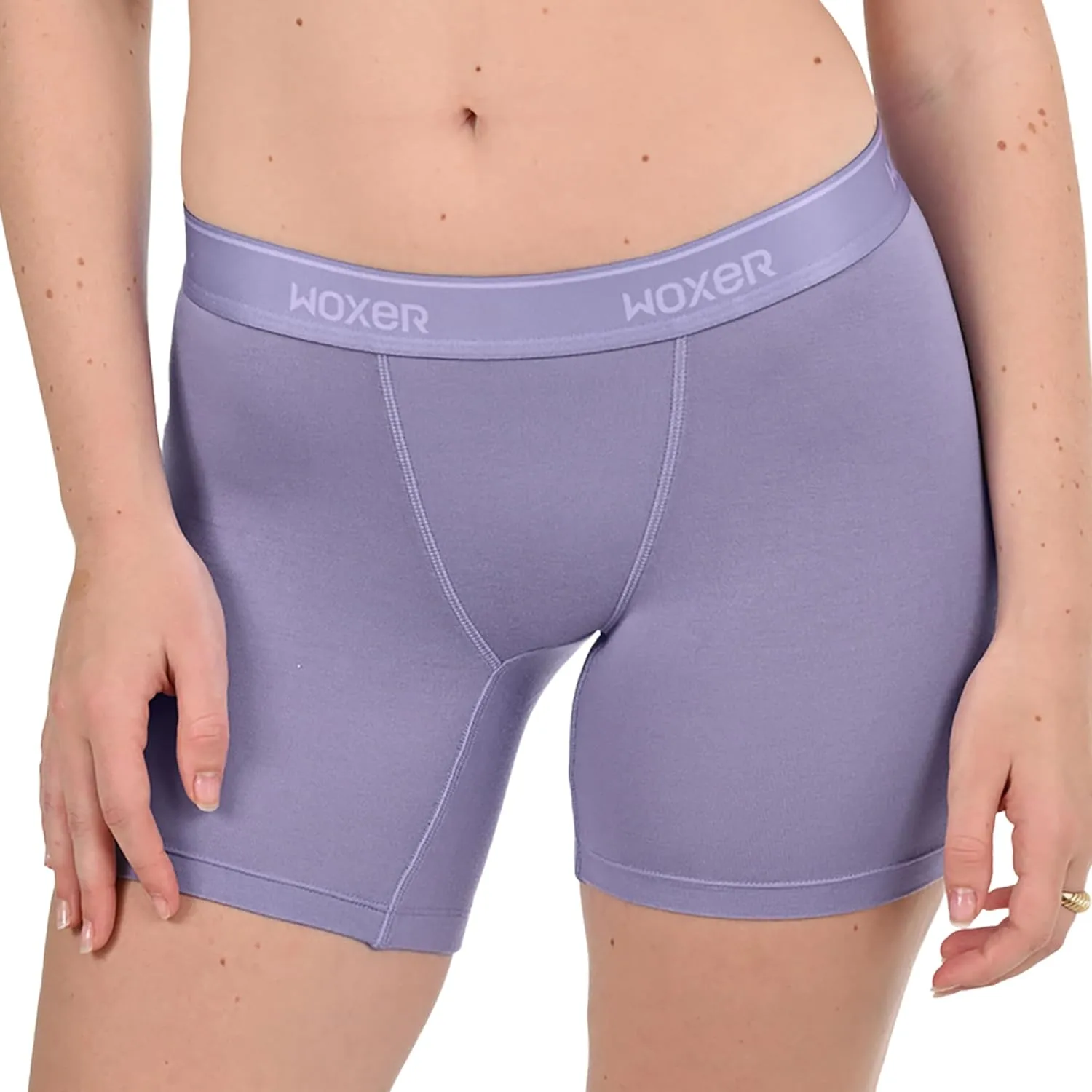 Woxer Womens Boxers - Baller 5" Boy Shorts Underwear for Women - Boxers for Women