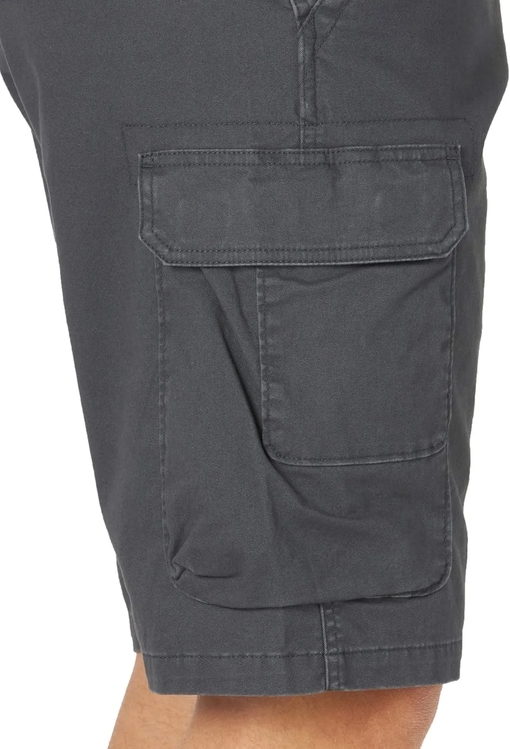 Wrangler Authentics Men's Stretch Twill Cargo Shorts