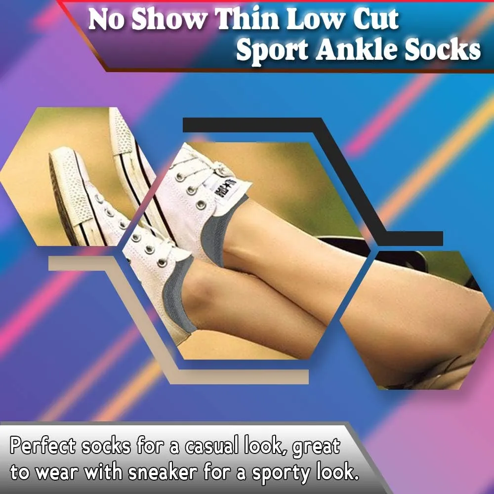 Yacht & Smith Wholesale Boys and Girls 97% Cotton Shoe Liner Training Socks Size 6-8, No Show Thin Low Cut Sport Ankle Socks